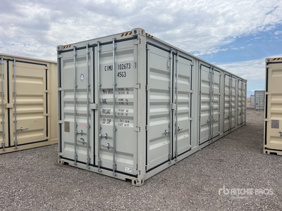 2026 40 ft High Cube Multi-Door Storage Container