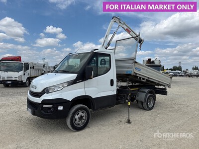 Iveco Daily 35-120 Kipper-Lkw mit Kran