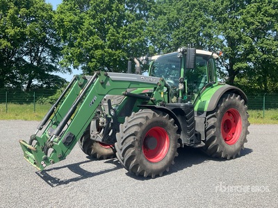2015 Fendt 724 Vario Profi Plus 4WD Tractor Agrícola