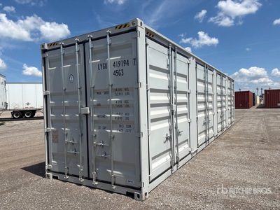 2026 40 ft High Cube Multi-Door Storage Container