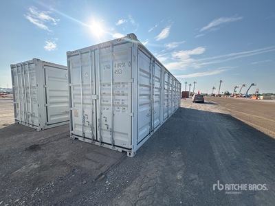 2026 40 ft High Cube Multi-Door Storage Container
