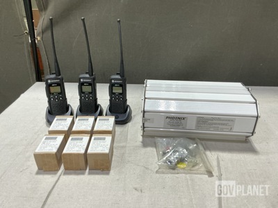 (6) Light Lenses, (1) Lamp Ballast, (6) Radios & Assorted Items