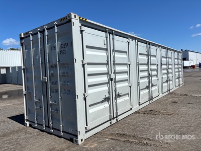 2025 40 ft High Cube Multi-Door Storage Container