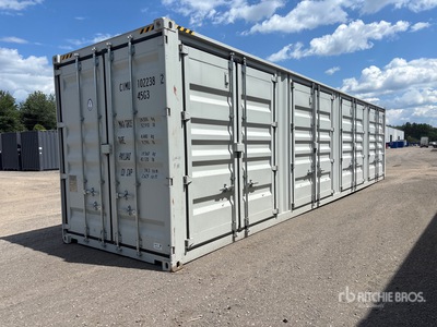 2025 40 ft High Cube Multi-Door Storage Container