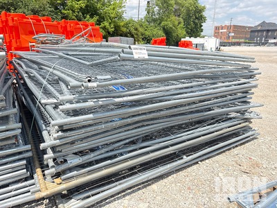 Quantity of Temporary Construction Fencing Divers