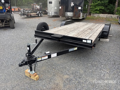 2024 Premier T/A 1 Car Open Car Carrier Trailer