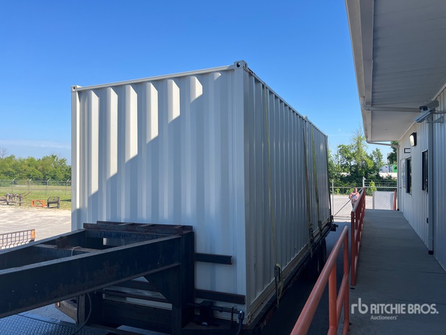 12 ft x 7 ft 4 in Containerized Mobile Office