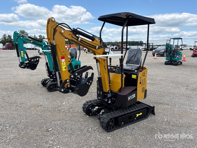 2026 CFG H13R Mini Excavator (Unused)