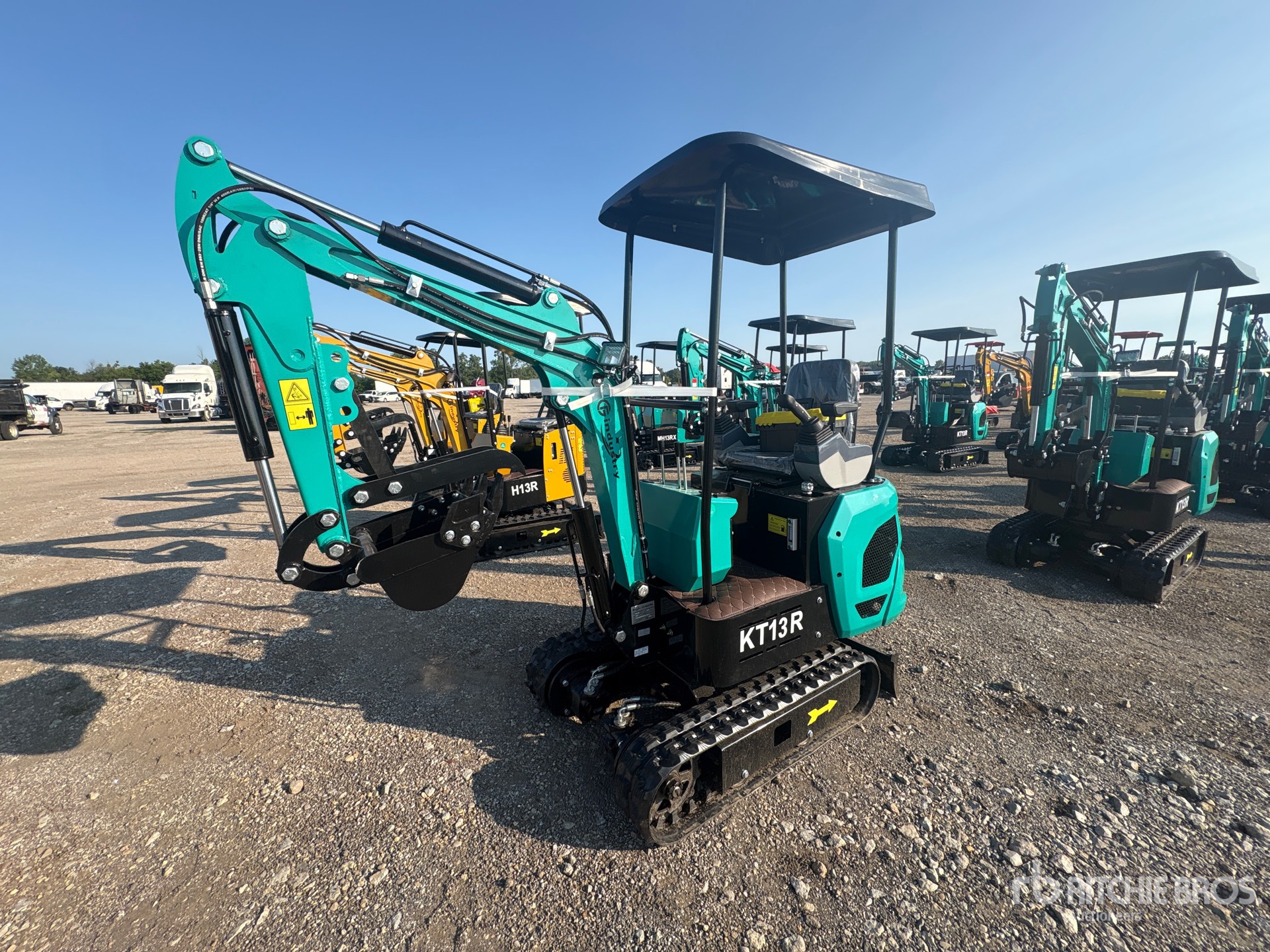2026 CFG KT13R Mini Excavator (Unused)