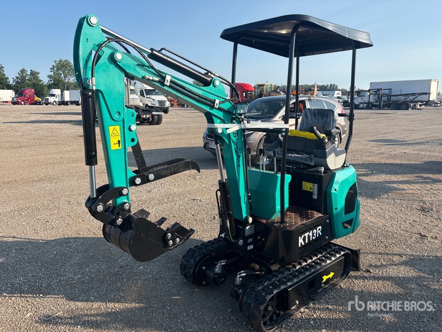 2026 CFG KT13R Mini Excavator (Unused)