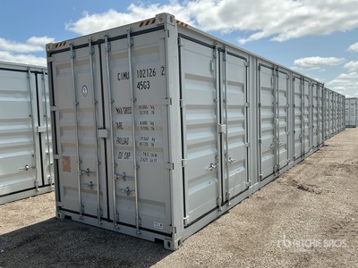 2026 40 ft High Cube Multi-Door Storage Container