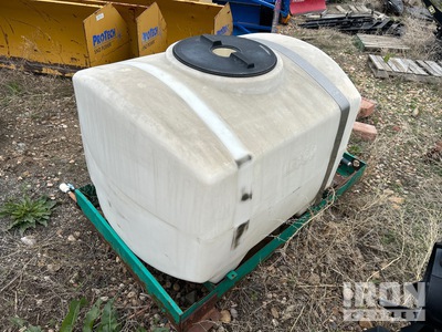 200 gal Skid Mounted Poly Tank