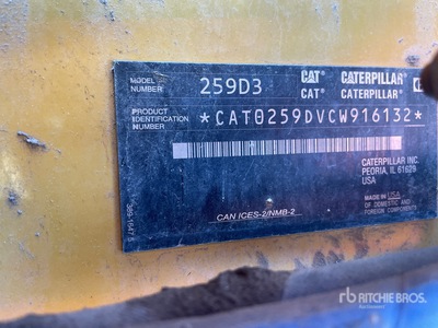 2022 Cat 259D3 لودر بجنزير