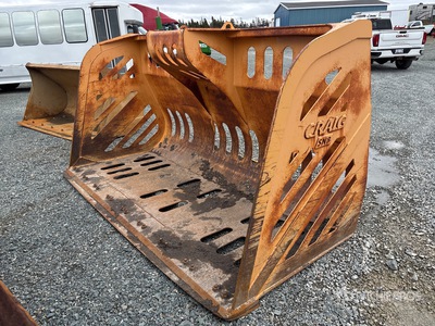 Craig 124 in Q/C Snow Wheel Loader Bucket