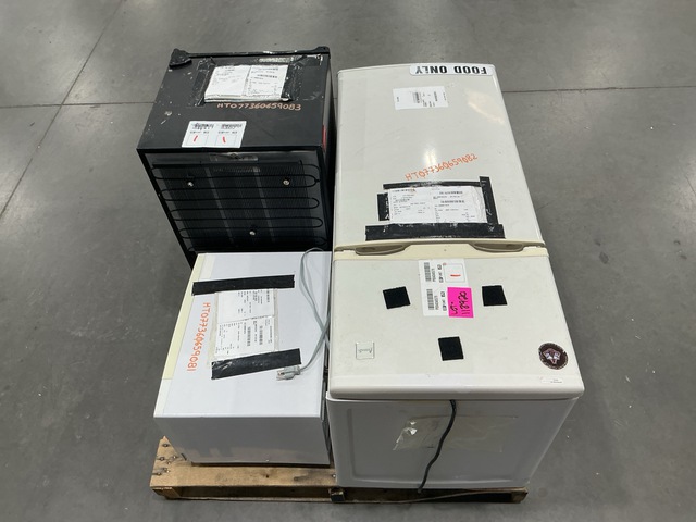 (2) Assorted Mini Refrigerators & (1) Sharp Microwave