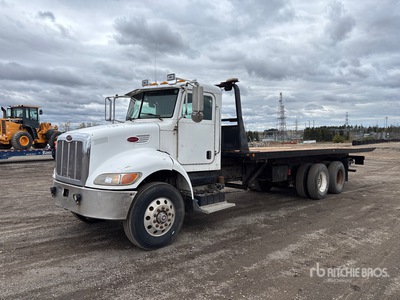 2006 Peterbilt 335 6x4 شاحنة سحب مسطحة