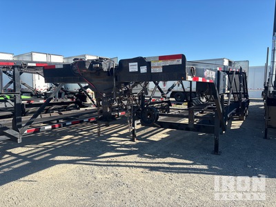 2023 Texas Pride CA84727KGN Tri/A 5 Car Open Car Carrier Trailer
