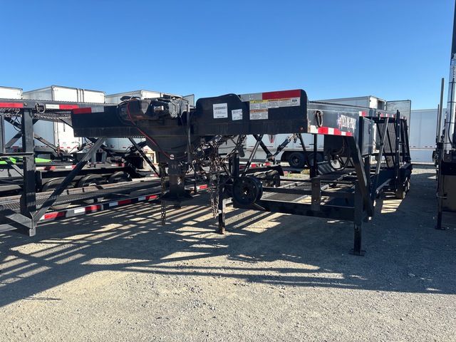 2023 Texas Pride CA84727KGN Tri/A 5 Car Open Car Carrier Trailer