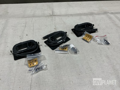(3) Invisio INV-X5-2 Dual Phone Headsets
