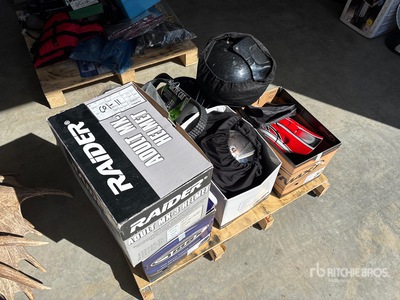 Quantity of (8) Riding Helmets ورش و مخازن متنوعة