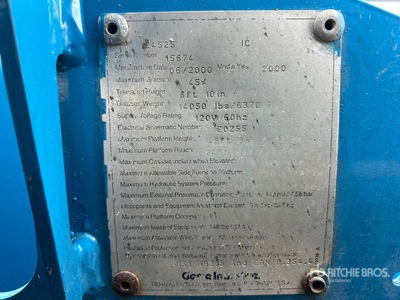Genie Z45/25 4WD Diesel Articulating Boom Lift