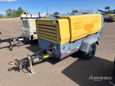 2014 Atlas Copco XAVS400 400 cfm Mobile Air Compressor