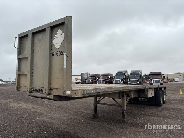 2017 Hyundai FC2366122-AF 36 ft T/A Flatbed Trailer