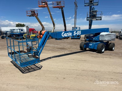 2015 Genie S-85 4WD Diesel Telescopic Boom Lift