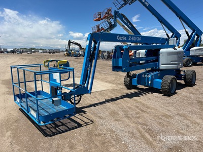 2014 Genie Z60/34 4WD Diesel Articulating Boom Lift
