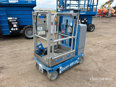 2015 Genie GR15 Vertical Mast Lift