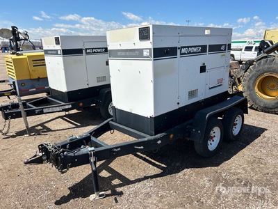 2018 Multiquip DCA45SSIU4 36 kW Mobile مولد