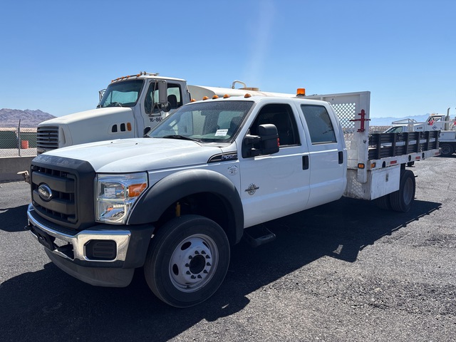2012 (unverified) Ford F550 Flatbed Truck (Inoperable) 2012 (unverified) Ford F550 Flatbed Truck (Inoperable)
