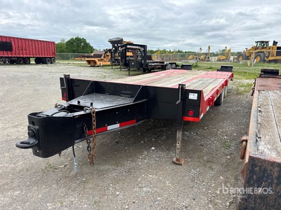 1998 Interstate 24 ft T/A Equipment Trailer