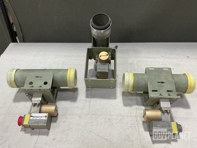 (3) Butterfly Valves w/Barber-Colman 165A652-2 Electromechanical Actuators