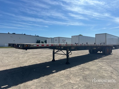 1995 Fontaine 5FTW-5-8048SLWK 48 ft T/A Flatbed Trailer