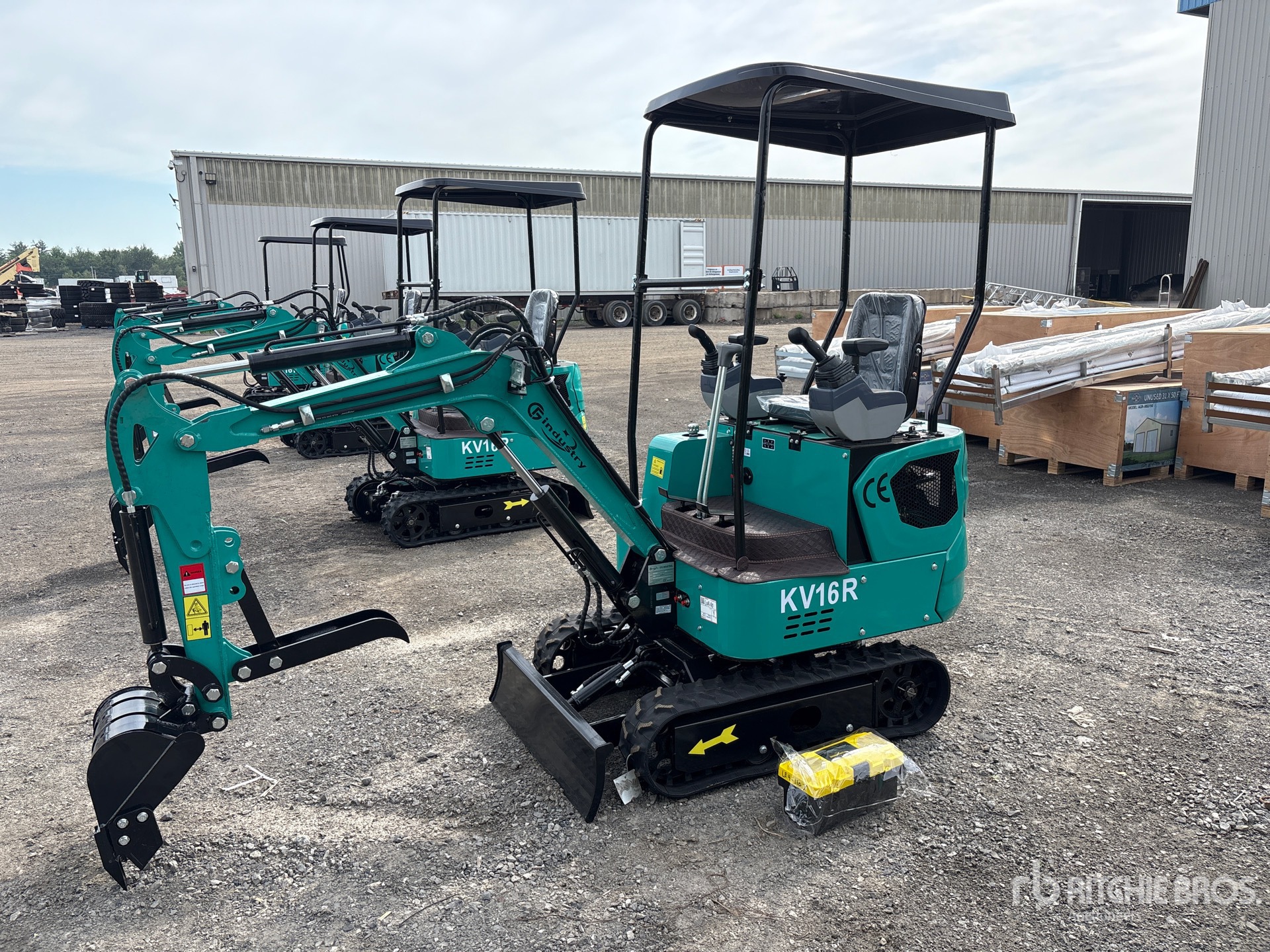 2026 CFG KV16R Mini Excavator (Unused)
