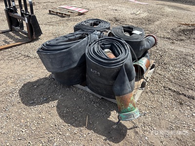 Quantity of 400 Ft Of 6 In Water Pump Hose Slang