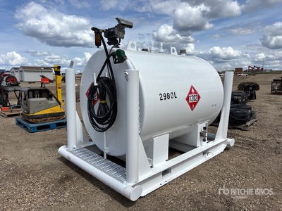2005 Northern Steel 2987 L Skid Mounted Steel Fuel Tank