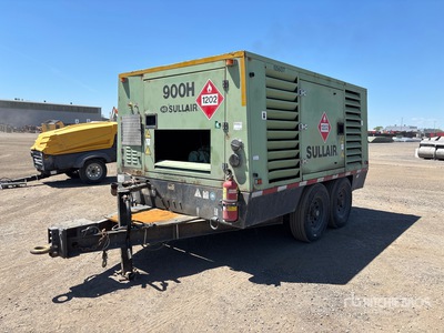 2012 Sullair 900H Mobile Compresseur à air