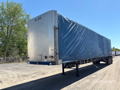 2005 Manac 48 ft T/A مقطورة جانبية بستائر