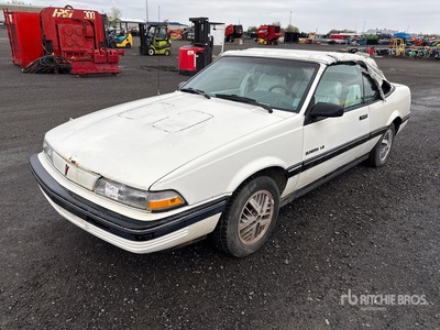1991 Pontiac Sunbird Automobile (Inoperable)