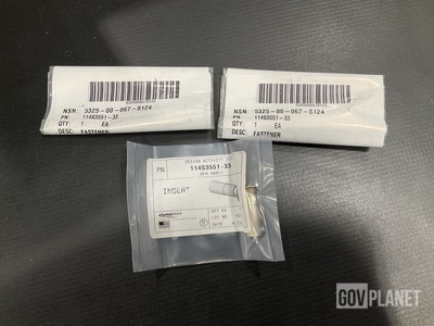 (100) Boeing 114S3551-33 Structural Fasteners