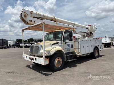 Altec AA55E 55 ft on 2008 International 4300 4x2 Bucket Truck