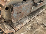 Undercarriage with Left Track Tensioner