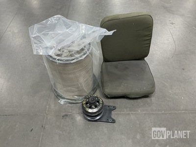 (1) Fan Clutch, (1) Vehicular Seat & Assorted Items