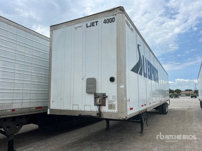 2016 Wabash DVLSHPC 53 ft x 102 in T/A Van Trailer