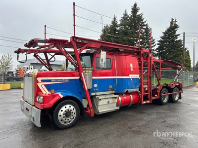 2016 Western Star 4900 6x4 Sleeper Car Carrier Truck
