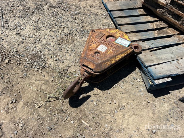 Johnson 15 ton 1 Sheave Hook Block