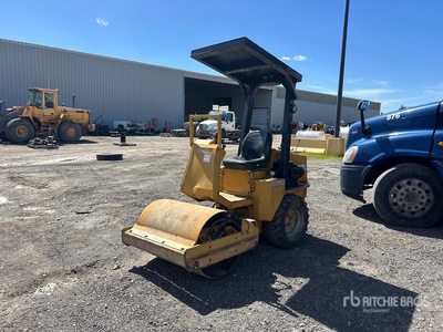 1990 Corniver CT40 Smooth Drum Compactor