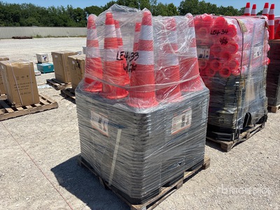 Quantity of (250) 2025 AGT AGT-75TC Coni per segnalazioni stradali (Unused)